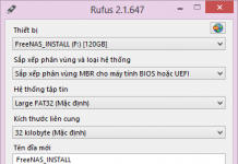 Rufus – Công cụ tạo USB Boot cài Windows, Linux, Android