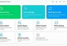Wondershare Dr.Fone toolkit for Android & iOS v10.7
