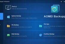 Tải về AOMEI Backupper 6.4 All Editions + WinPE ISO