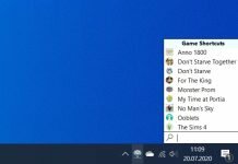 SystemTrayMenu – Tạo Menu Start tùy chỉnh dưới khai hệ thống