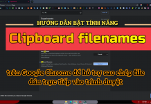 Bật tính năng sao chép và dán file đính kèm từ Windows 10 vào Gmail trên Chrome