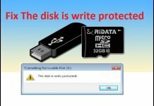 Hướng dẫn khắc phục và sửa lỗi “Write Protection” trên USB