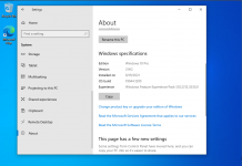 Tải về Windows 10 Pro v21H2 build 19044.1200 x64 En-US Pre-activated