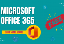 Tải về Microsoft Office 365 Enterprise Build 14416.20006 (Beta Channel)
