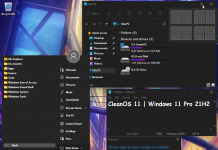 Tải về CleanOS 11 | Windows 11 Pro Compact Lite v21H2 build 22000.282 by FBConan