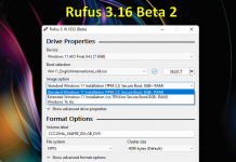 Rufus 3.16 Beta 2 – Tạo USB cài Windows 11 hỗ trợ vượt TPM và Secure Boot