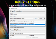 Tải về Rufus 3.17.1846 – Định dạng và tạo ổ đĩa USB có khả năng khởi động