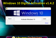 Windows 10 Digital Activation v1.4.2 – Trình kích hoạt Windows 10 bản quyền kỹ thuật số
