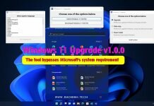 Windows 11 Upgrade v1.0.0 – Cài đặt Windows 11 hỗ trợ vượt TPM 2.0
