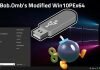 Bob.Omb’s Modified Win10PEx64 v4.985 – Bộ công cụ cứu hộ đa năng