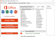 Tải về Microsoft Office 2016-2021 Retail-VL v2112 Build 14729.20248 (x64/x86)