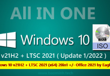 Download Windows 10 v21H2 + LTSC 2021 (x64) 20in1 +/- Office 2021 by Eagle123 (Update 1/2022)
