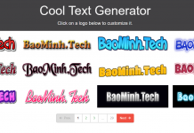 FlamingText – Trình tạo Logo Text nghệ thuật với nhiều phong cách